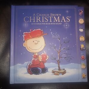 Peanuts A Charlie Brown Christmas Interactive Book W/ Sound Hallmark